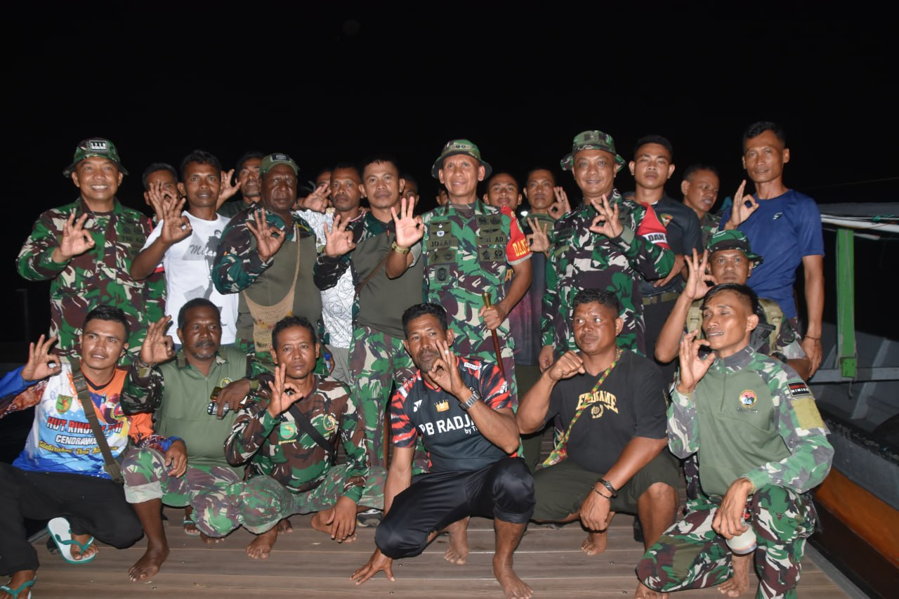Dansatgas Berikan Motivasi dan Semangat kepada Anggota di Lokasi TMMD