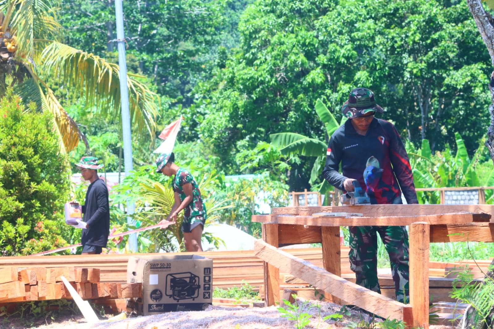 Rumah Baru Harapan Baru, Yulianus Kanop Syukuri Bantuan TMMD ke-128