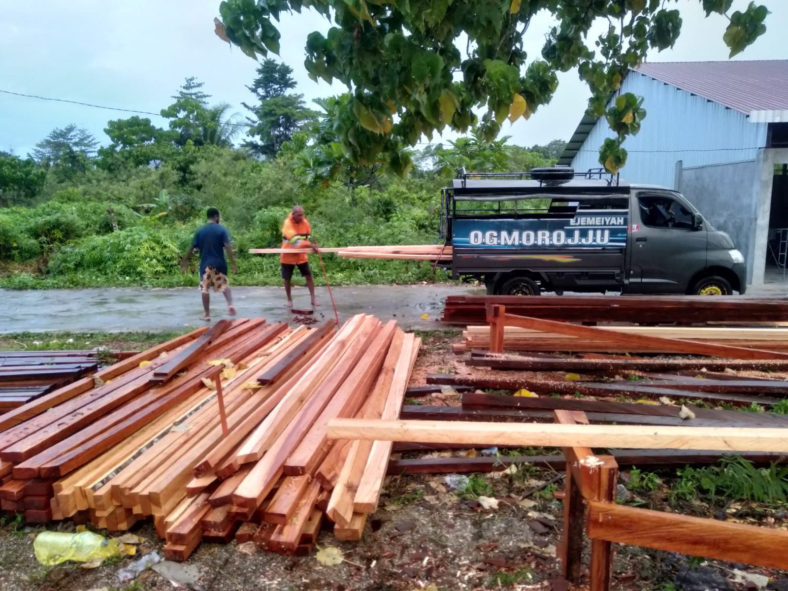 Pentingnya Distribusi Material bagi Keberhasilan TMMD Ke-128
