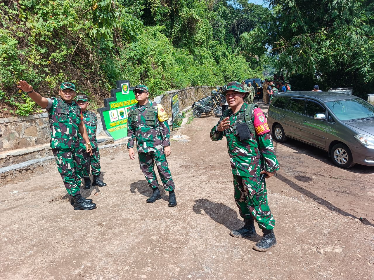 Kadispenad Tinjau Progres TMMD ke-128 di Cilegon: Akses Jalan Baru Mulai Terhubung