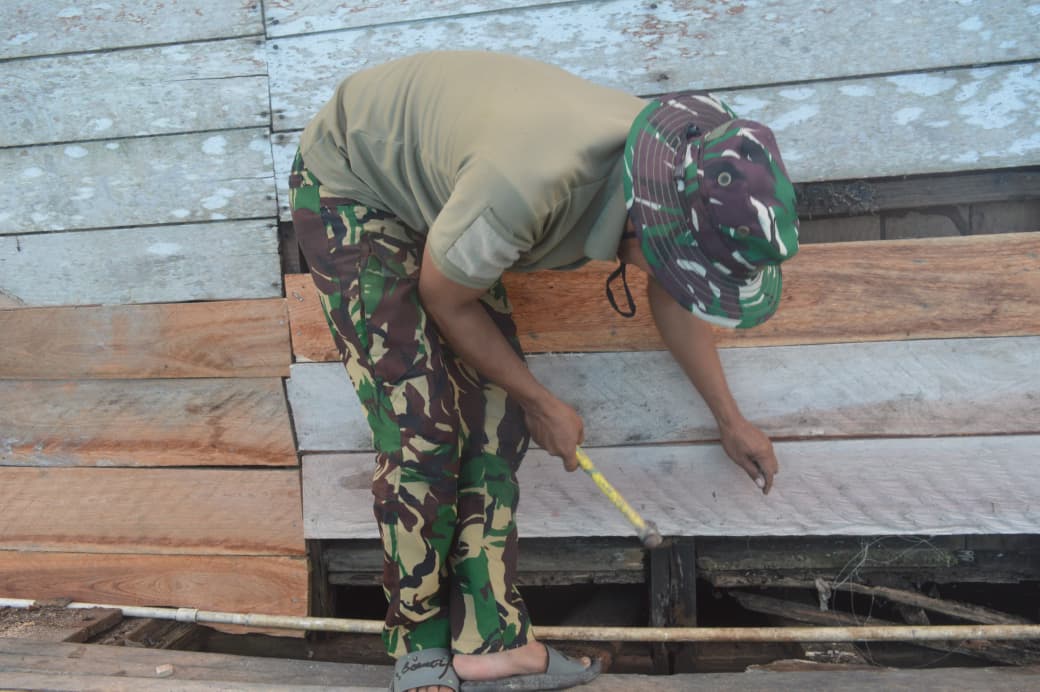 Ketelitian Personel TMMD Dukung Kelancaran Pembangunan di Sungai Hijau