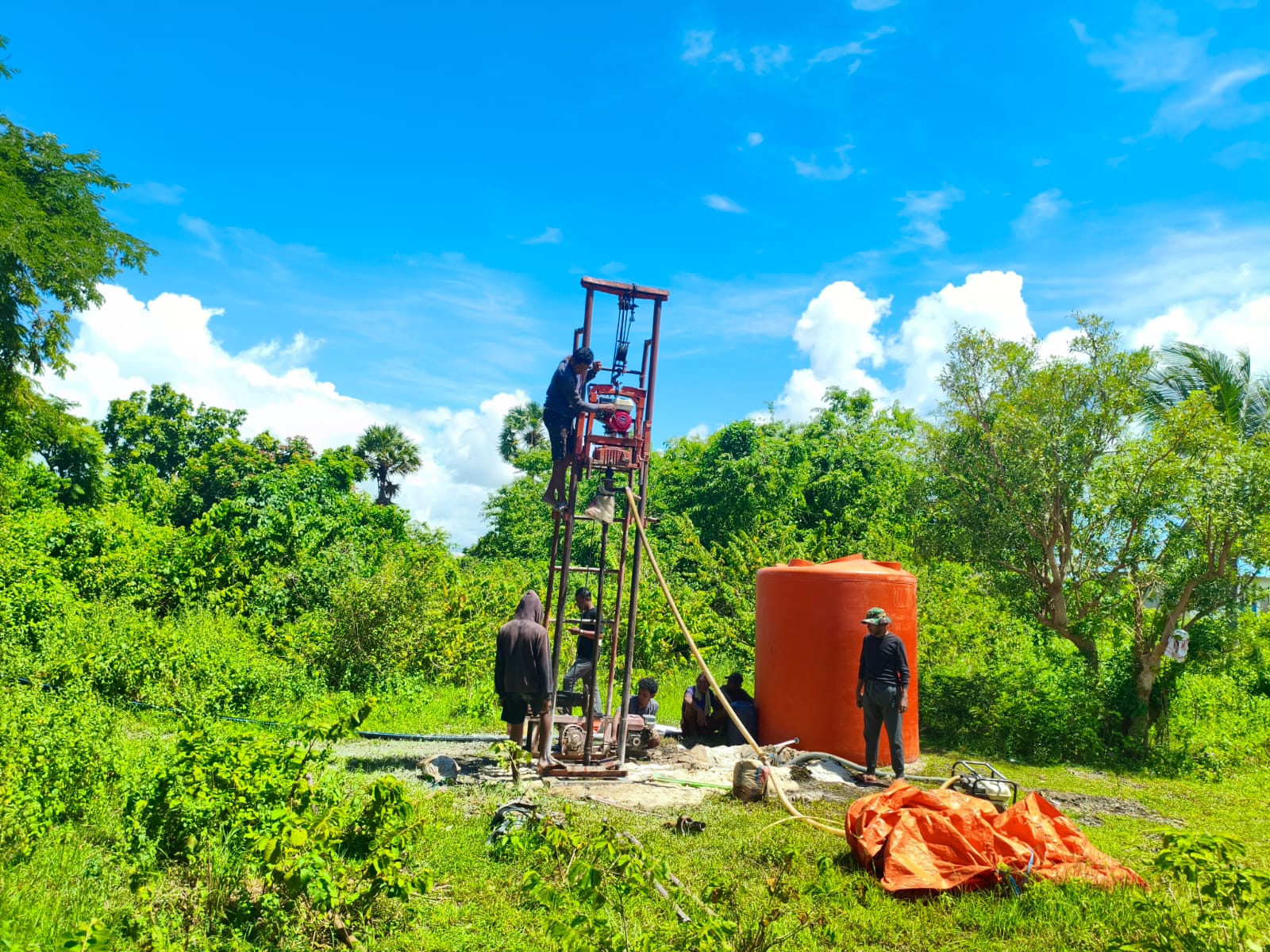 Harapan Warga Moain untuk Air Bersih Segera Terwujud Melalui Program TMMD Ke-128