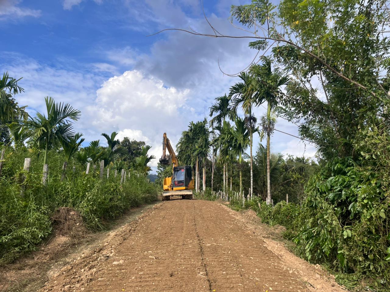 Gaspol TMMD ke-128, Peningkatan Jalan Desa Amolame Dikebut