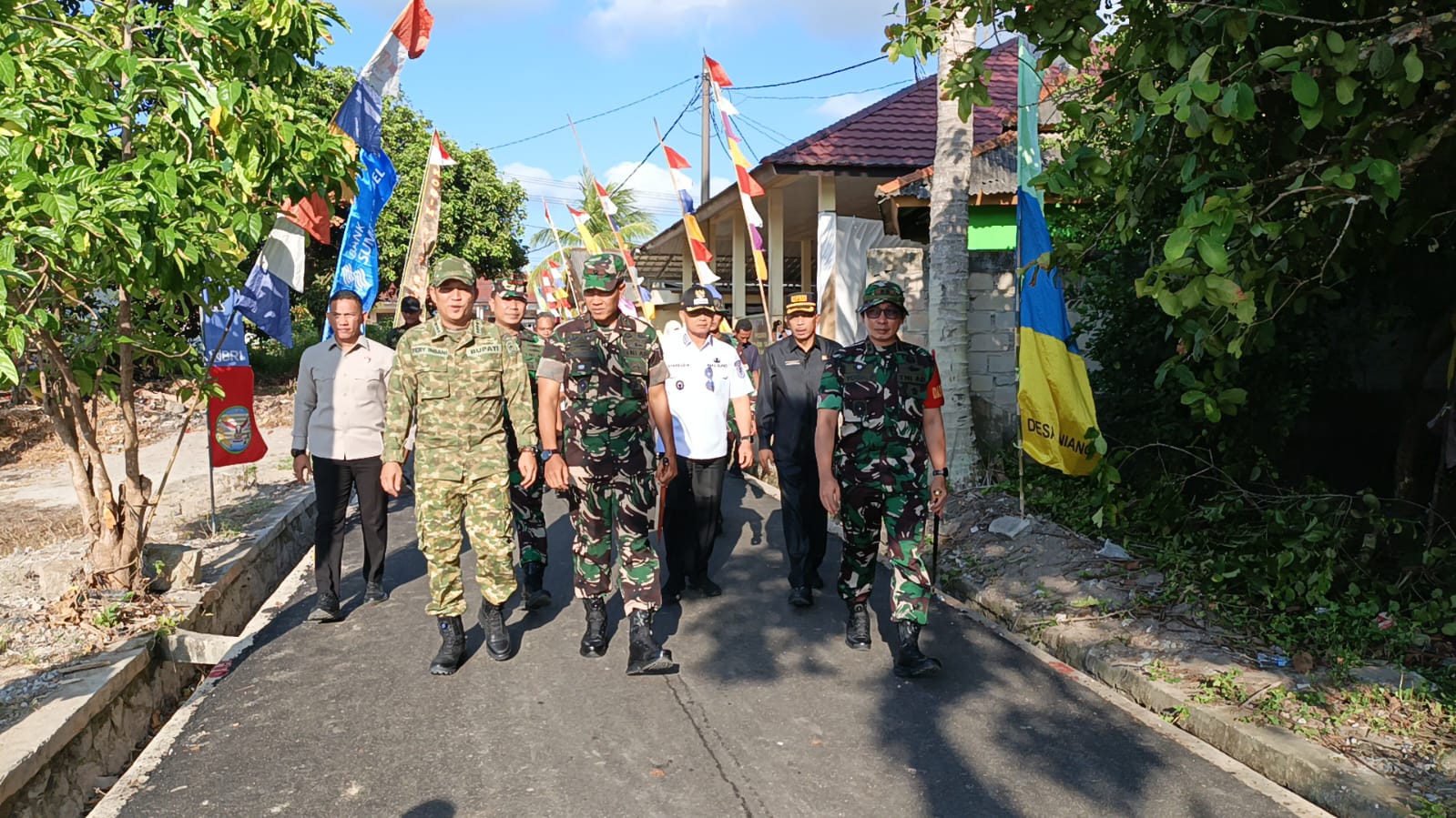 Satgas TMMD Kodim 0413/Bangka Bangun Jalan 9 KM Penghubung Antar Desa, Warga Deniang: Jarak Terpangkas Jauh