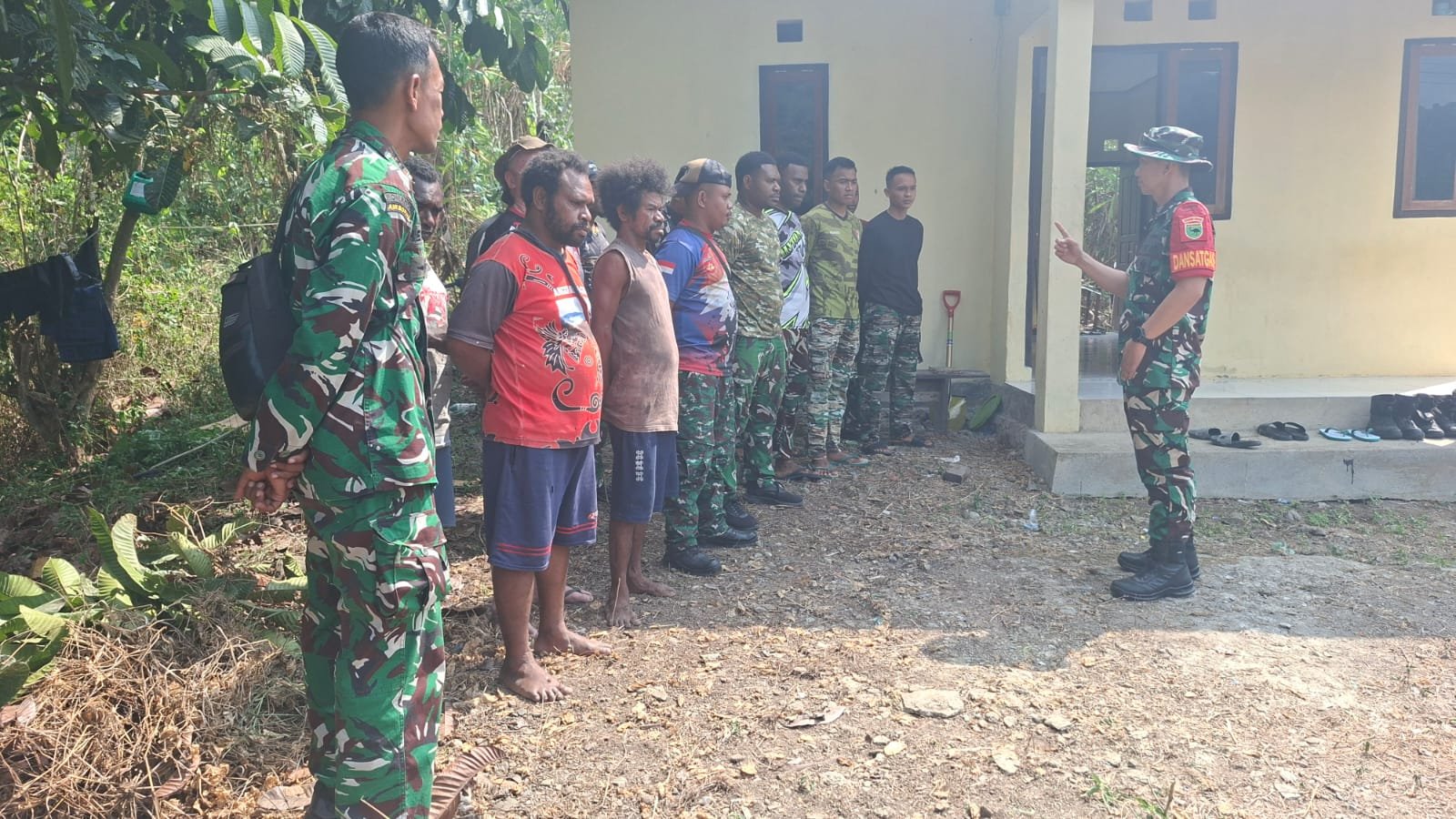 Komandan Kodim Tinjau Kesiapan Personel Menjelang Proyek TMMD di Yamboi