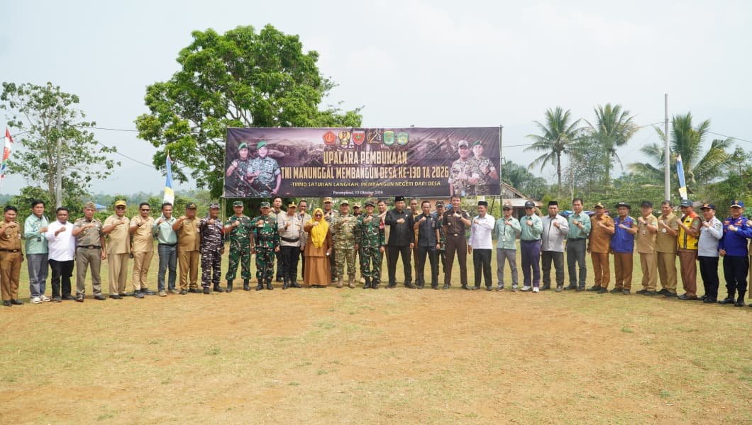 Pembukaan TMMD ke-130 di Luwu Timur Fokus pada Peningkatan Akses Pedesaan