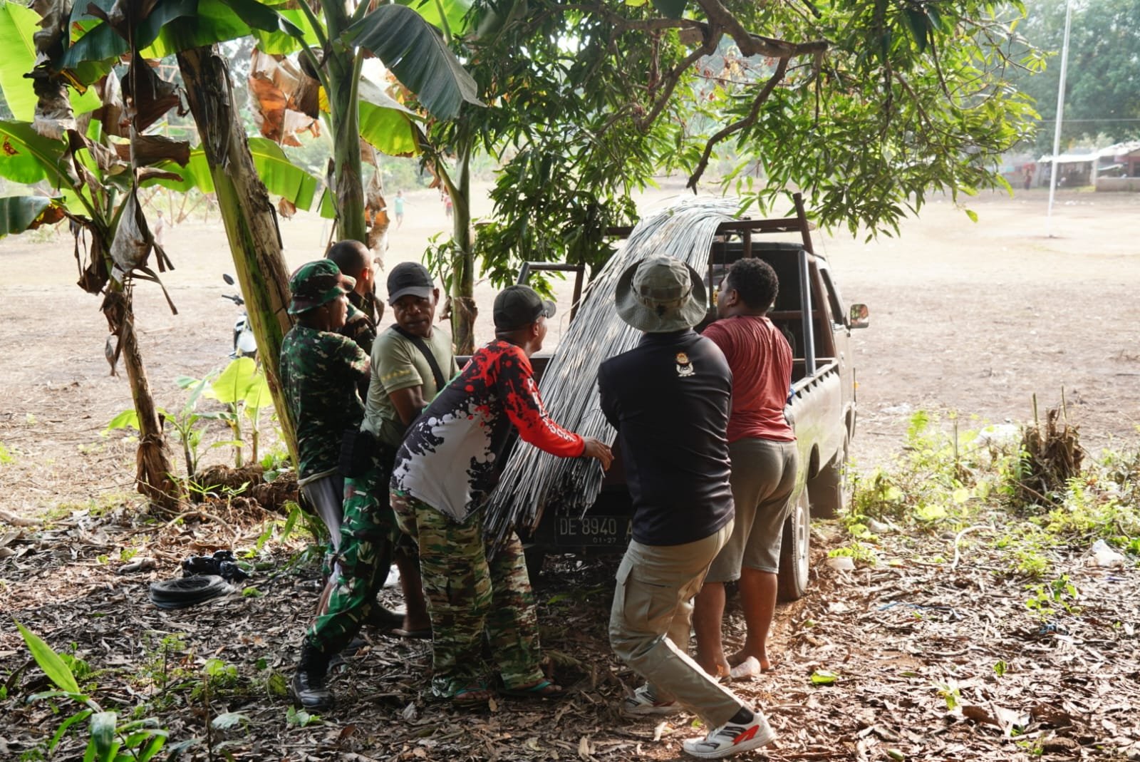 TMMD ke-130 Mulai Bergerak, Material Penting Tiba di Lokasi Pembangunan