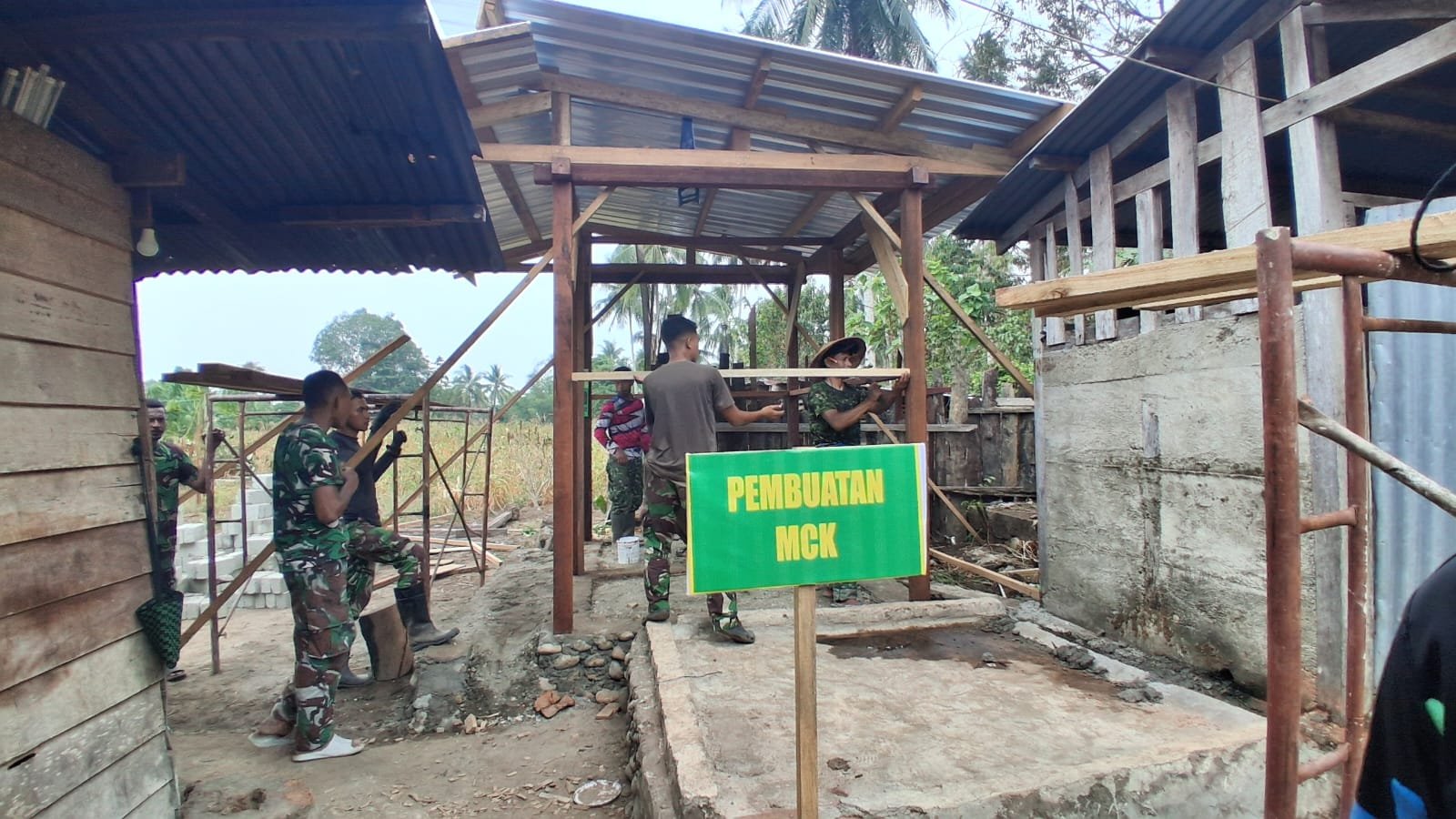 Kolaborasi TNI dan Masyarakat Wujudkan Pembangunan Berkelanjutan di Nabire