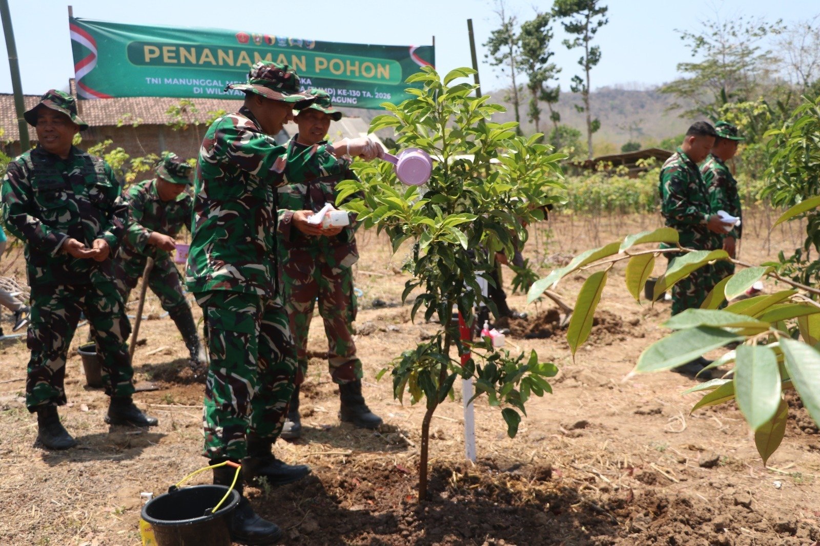 Peran Aktif Kodim dalam TMMD 130 Percepat Pembangunan Desa Pojok