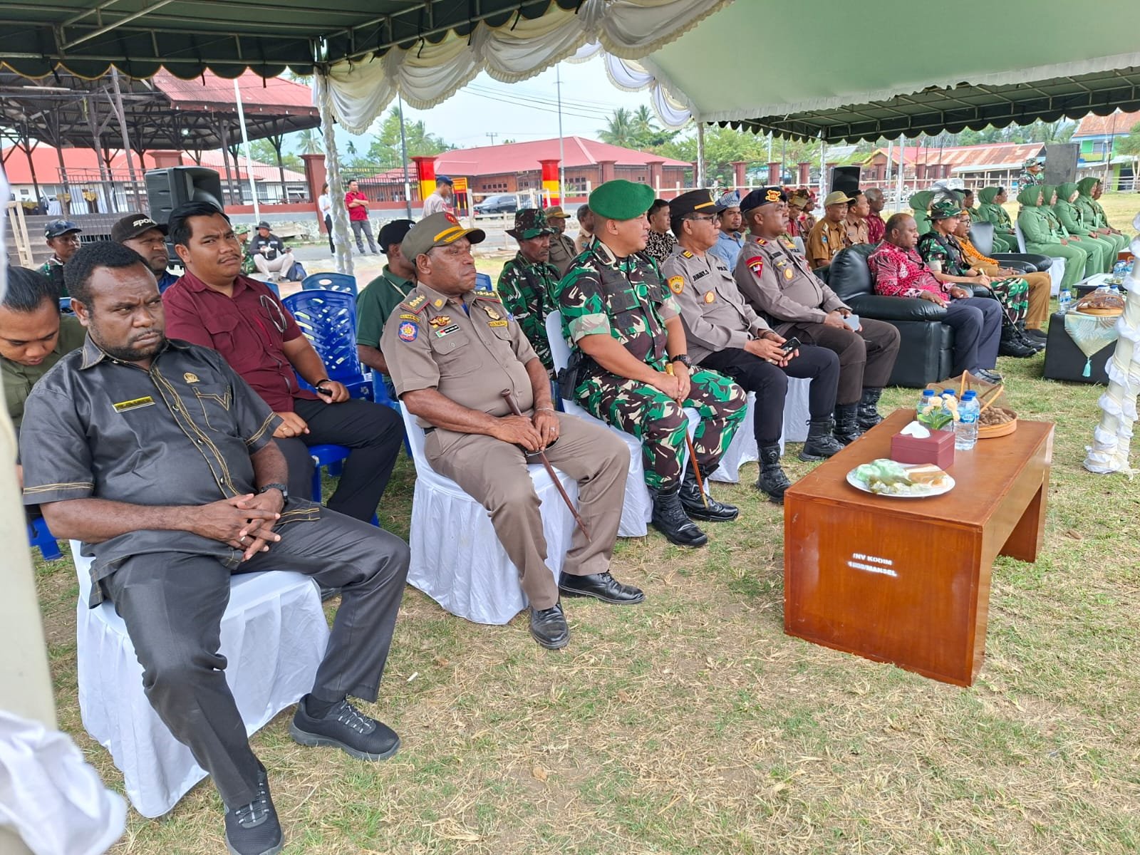 Keterikatan Adat Arfak dalam Upacara Pembukaan TMMD di Manokwari Selatan