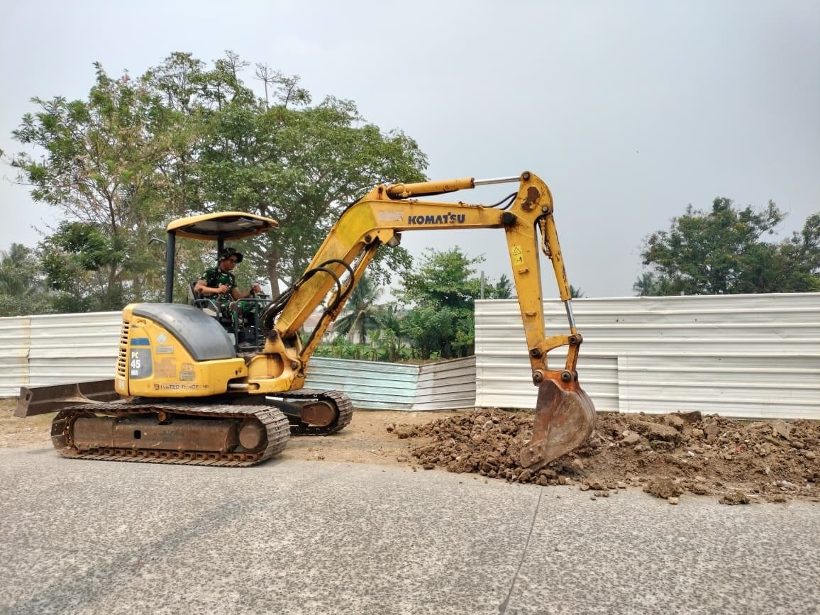 Persiapan Paving Infrastruktur Desa Dimulai dengan Gotong Royong di Tigaraksa