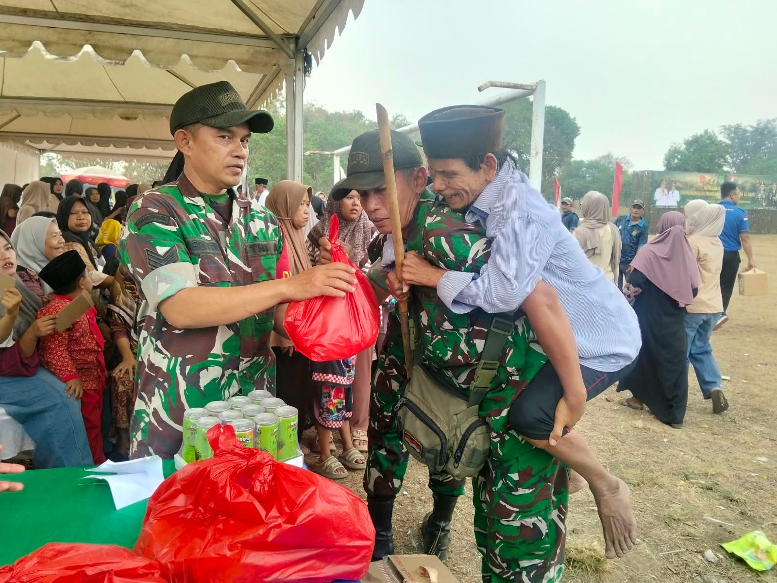 Serma Suan Tunjukkan Aksi Nyata Dalam Membantu Kesehatan Warga Desa