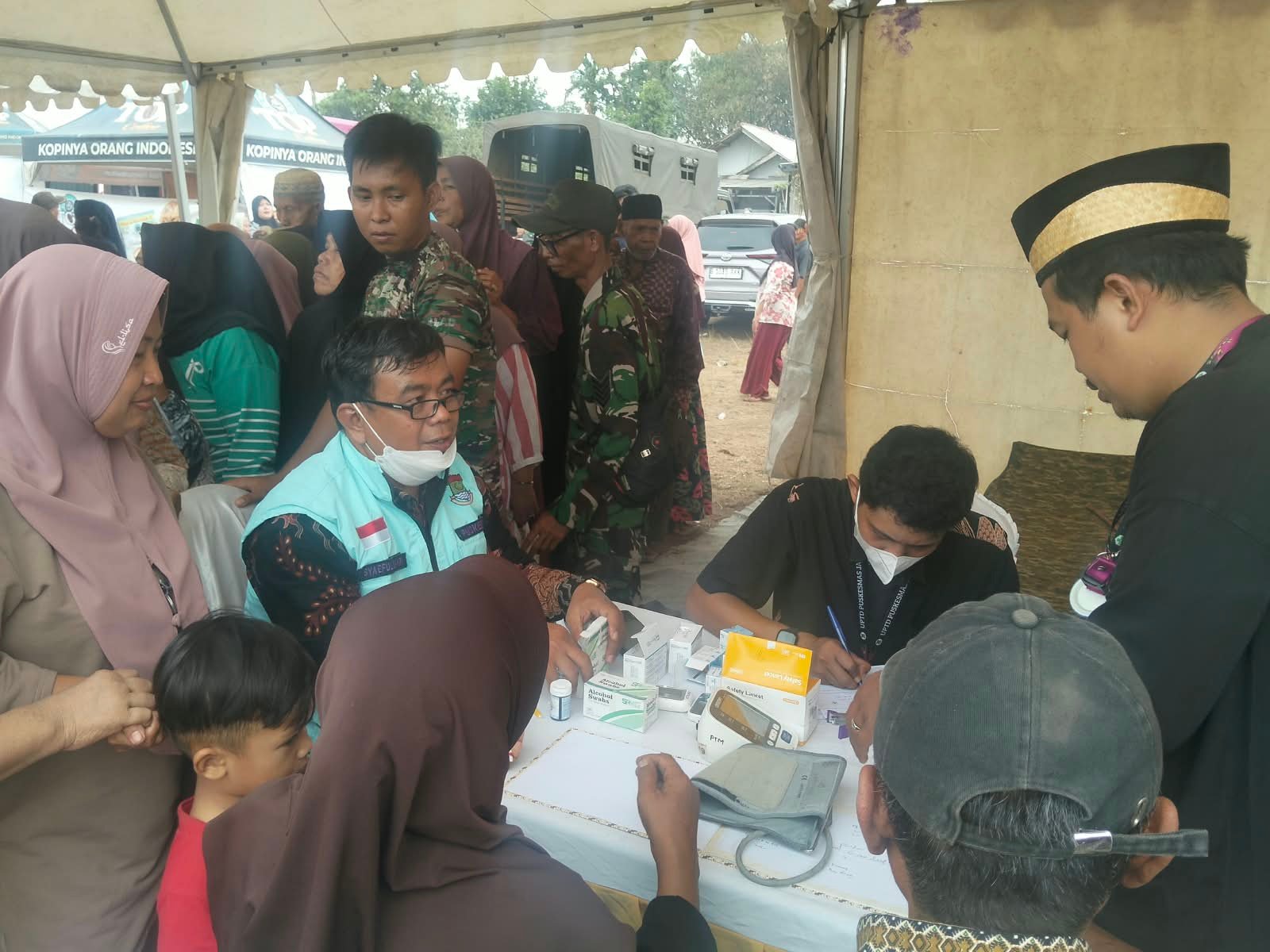 TMMD ke-130 Buka Akses Kesehatan Gratis, Warga Tumpah Ruah Datang