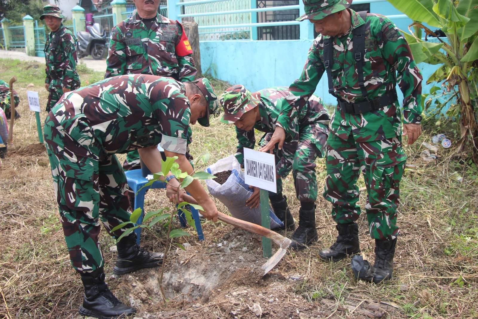 Kolonel Edison Pimpin Penanaman Pohon untuk Lingkungan yang Lebih Sehat di Bengkulu
