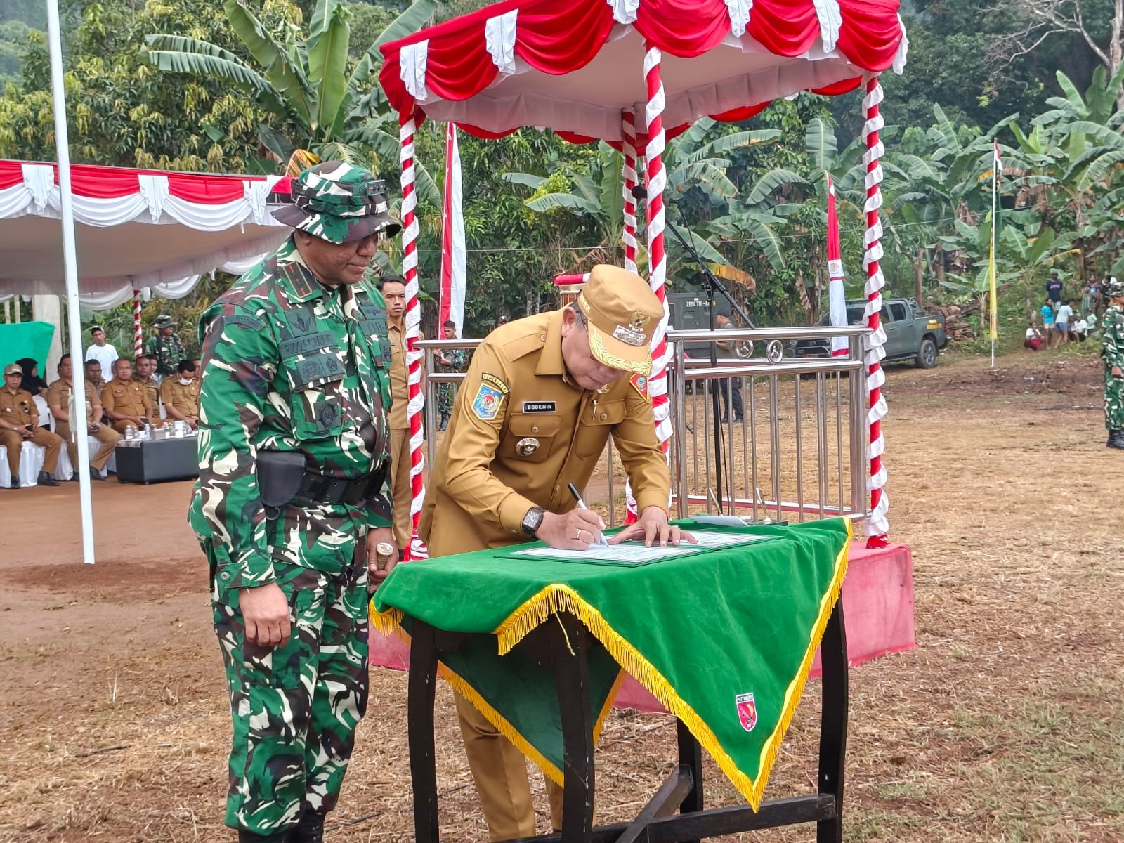 TMMD ke-130 di Ambon: Perkuat Keselamatan dan Kesejahteraan Melalui Pembangunan Fasilitas