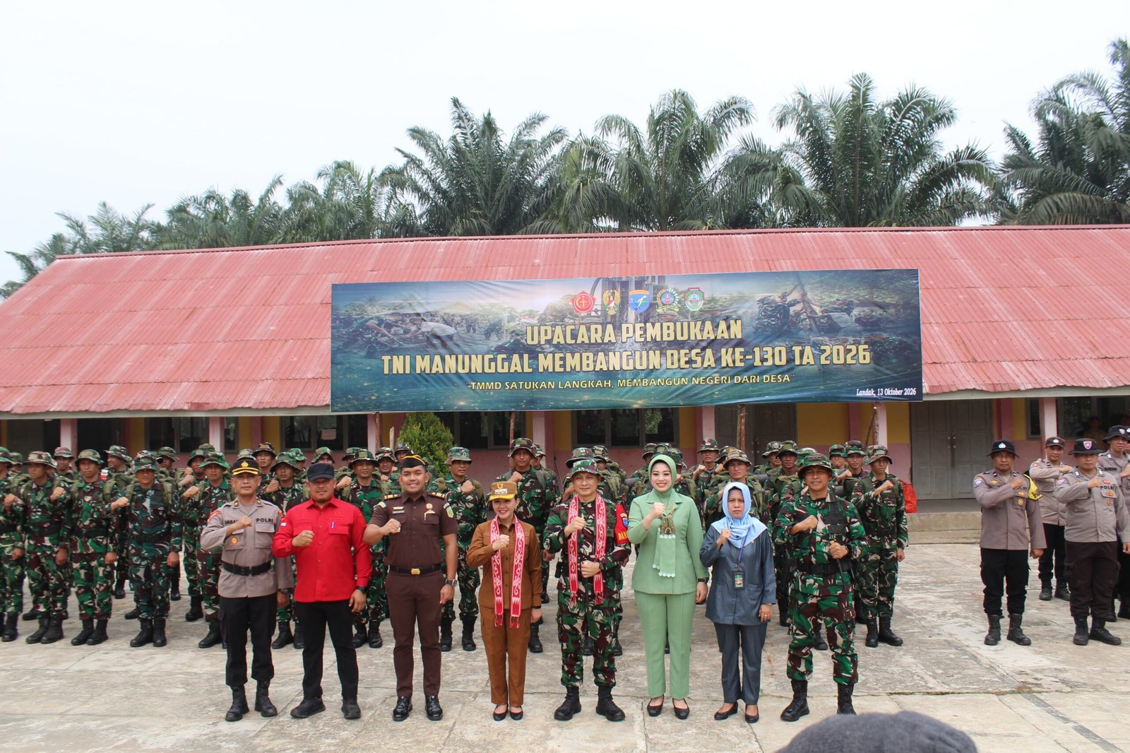 TMMD ke-130: Peran Strategis Kekuatan Masyarakat dan TNI di Landak