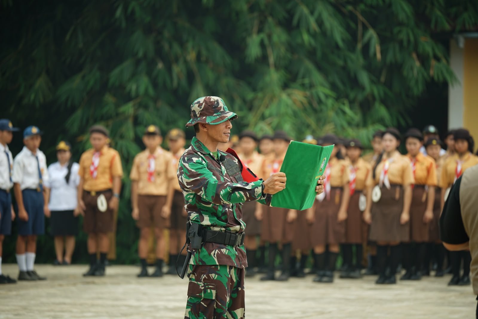 Kegiatan TMMD ke-130: Pembangunan dan Pemberdayaan Masyarakat Amboyo Selatan