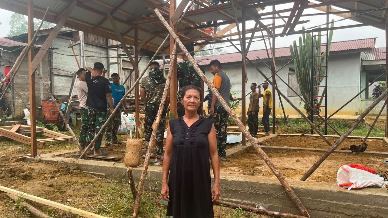 Perubahan Positif bagi Bu Suhanim melalui Inisiatif Pembangunan Satgas TMMD